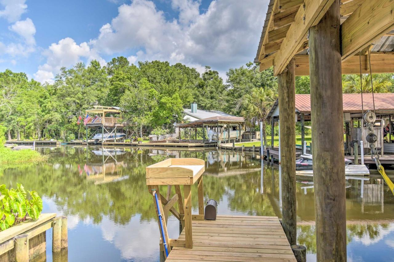 Riverside New Magnolia Springs Home With Dock, Beach Foley Extérieur photo