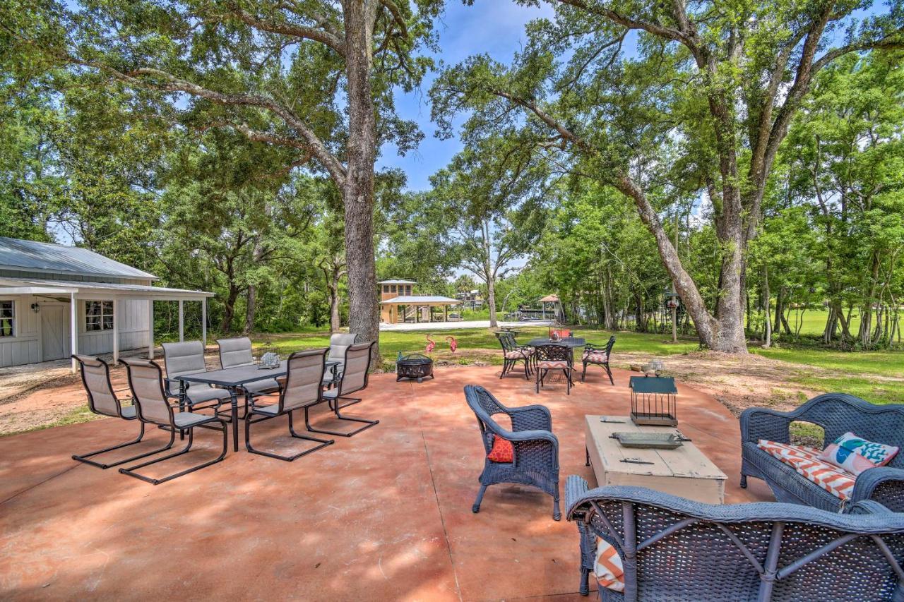 Riverside New Magnolia Springs Home With Dock, Beach Foley Extérieur photo
