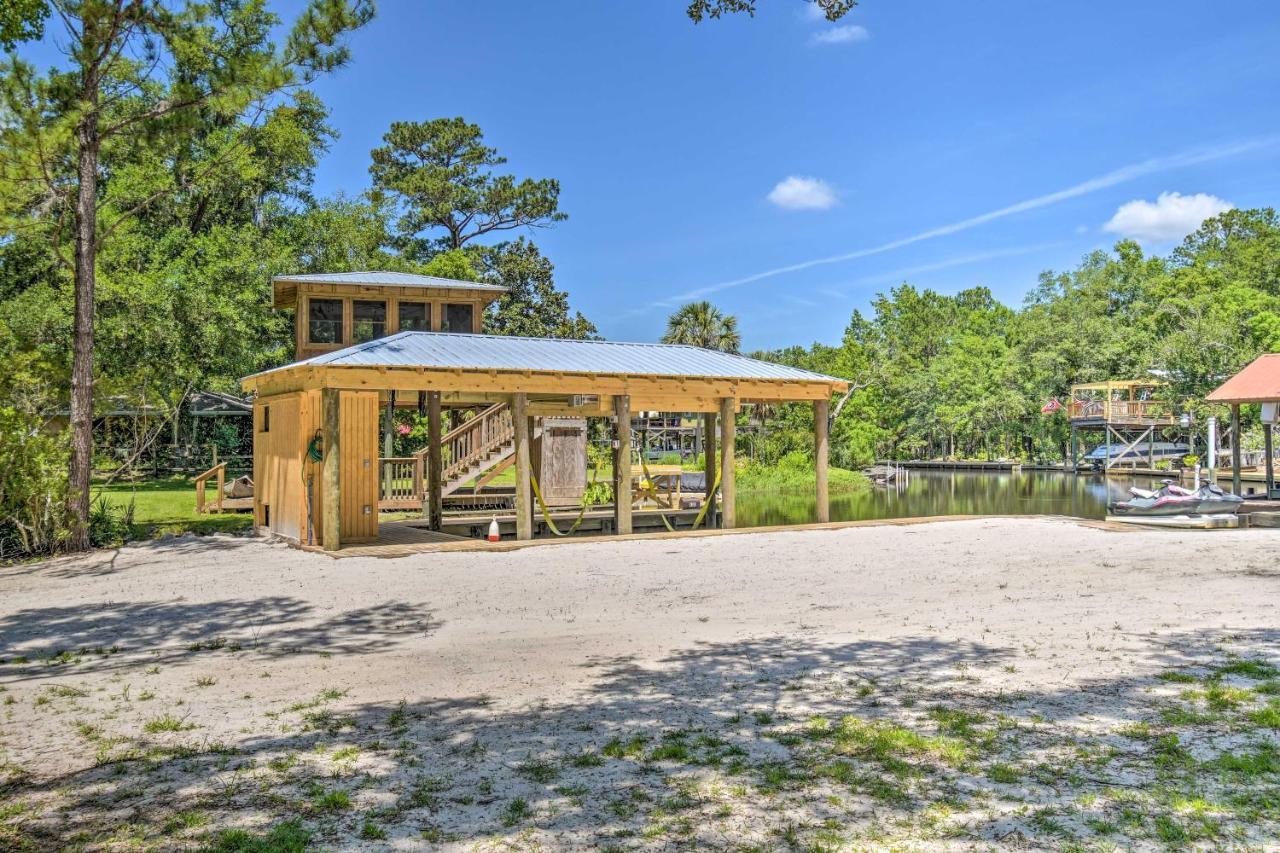 Riverside New Magnolia Springs Home With Dock, Beach Foley Extérieur photo