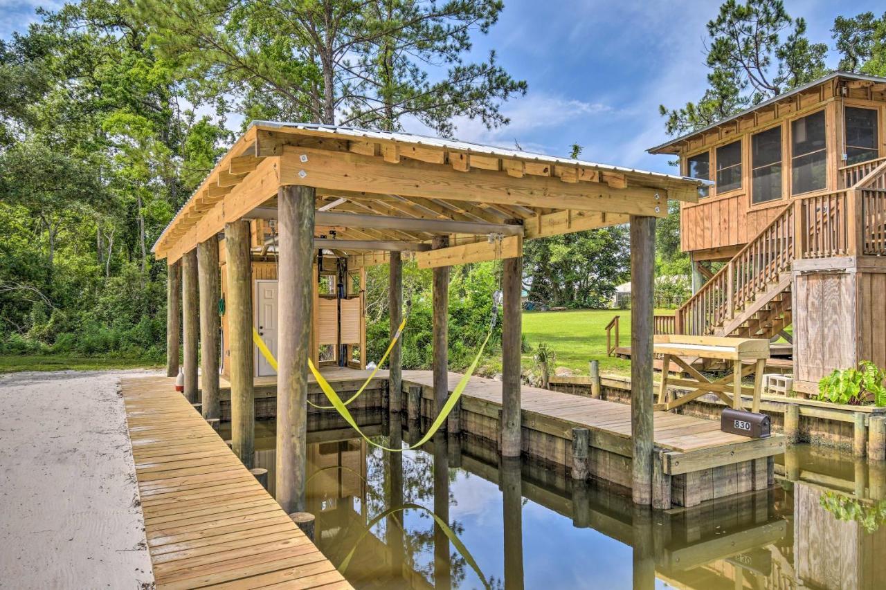 Riverside New Magnolia Springs Home With Dock, Beach Foley Extérieur photo